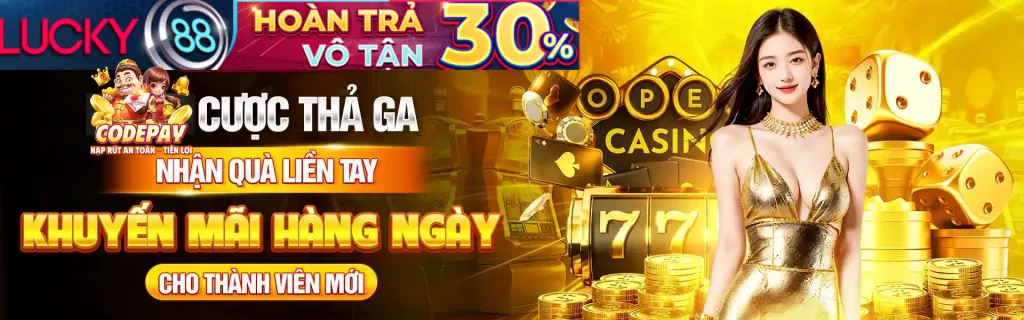 Hoàn trả và thưởng độc quyền CE88